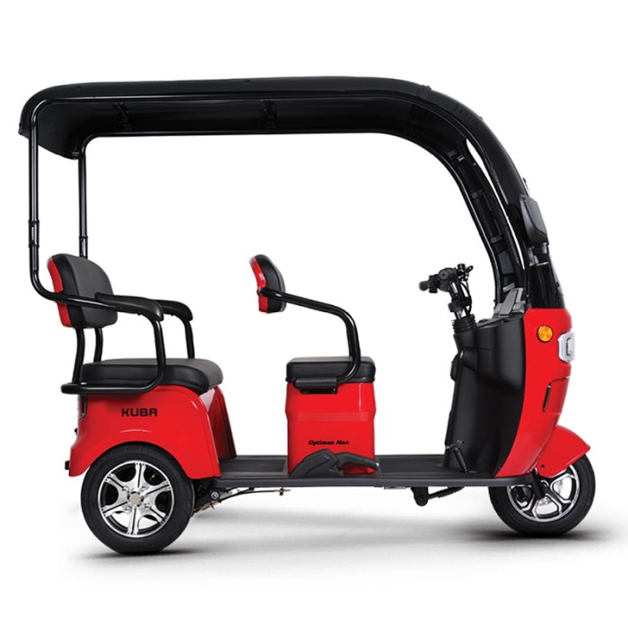 Tricicleta electrica OPTIMUS MAX 1000W, 72V 20 Ah, 25km/h, autonomie 50 km [2]