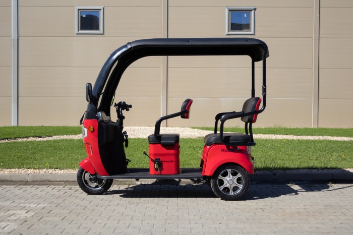 Tricicleta electrica OPTIMUS MAX 1000W, 72V 20 Ah, 25km/h, autonomie 50 km [8]