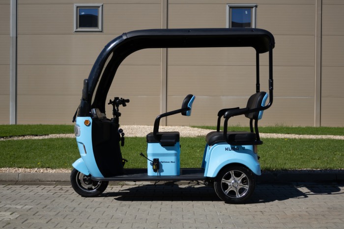 Tricicleta electrica OPTIMUS MAX 1000W, 72V 20 Ah, 25km/h, autonomie 50 km [19]