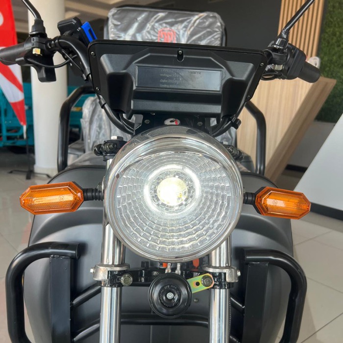Triciclu electric de marfa basculabil, 2300W, viteza 25km/h, baterii 20Ah, nu necesita permis, AMR 200 [10]