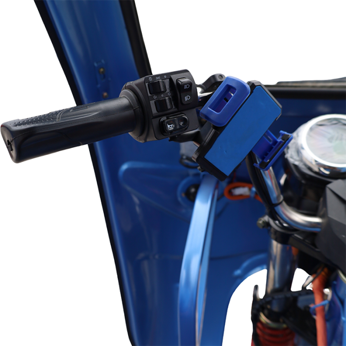 Triciclu electric de marfa basculabil cu cabina, 3900W, viteza 25km/h, baterii 80Ah, nu necesita permis, JP1500 [4]