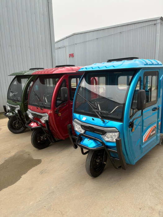 Triciclu electric cu bena si cabina [6]