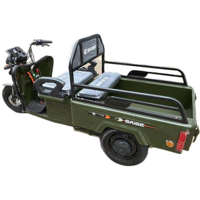 Triciclu electric de marfa ECOPIKAP ARTEMISGIFT, viteza maxima 25 km/h, 1600W, 60V/32Ah, fara permis [6]