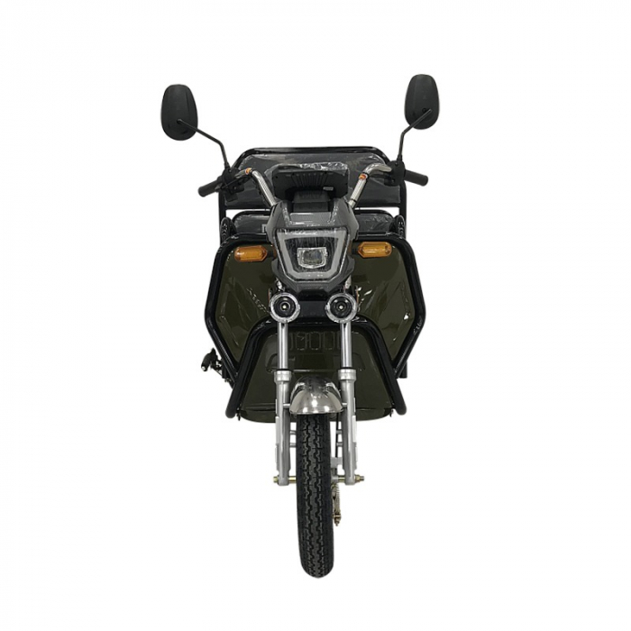 Tricicleta electrica cu bena basculabila [7]