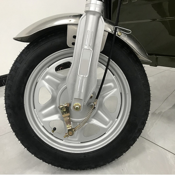 Tricicleta electrica cu bena basculabila [6]