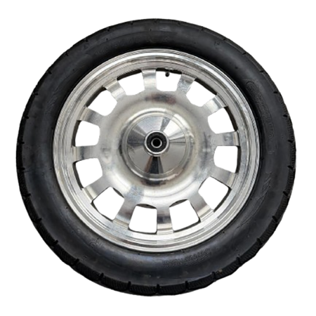 Anvelope si camere - Anvelopa + janta pentru tricicluri electrice, dimensiunea 110/90-16