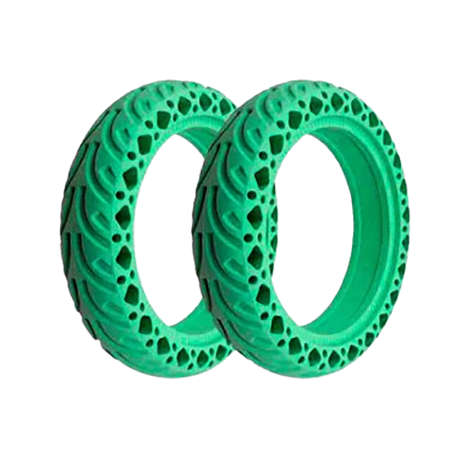 Anvelope si camere - Anvelopa solida 8.5" x 2 (8 1/2 x 2) Verde