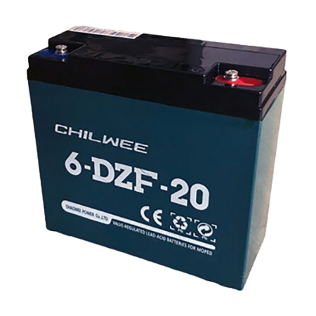 Accesorii si Piese - Baterie CHILWEE pentru biciclete electrice 12V 20Ah, acid de plumb, 6-DZF-20