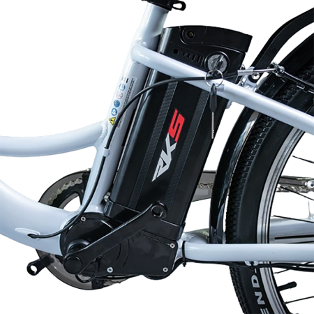 Bicicleta electrica MB6 250W, Li-Ion 36V 10.4Ah, cadru si jante aluminiu