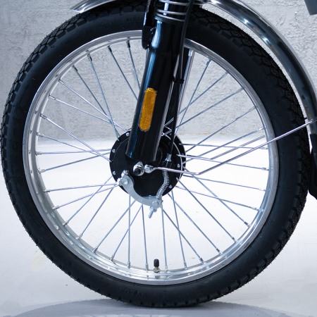Bicicleta electrica UTIL, 2 locuri, 500W, 60V 12Ah, fara permis, alarma, Kuba [3]