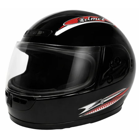 Accesorii si Piese - Casca scuter Full Face Safe, neagra, marimea 56-58