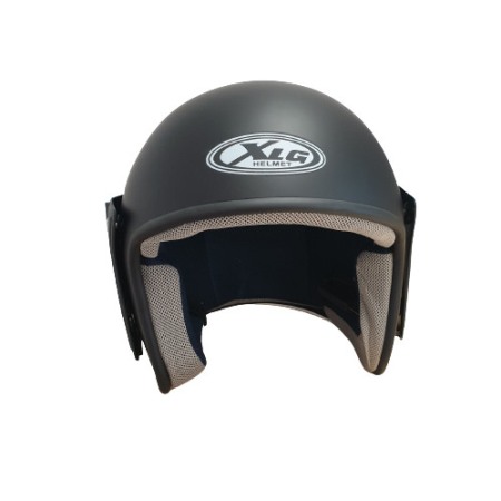 Casca scuter, open face parasolar detasabil, negru mat, marimea M (56-57cm) [1]