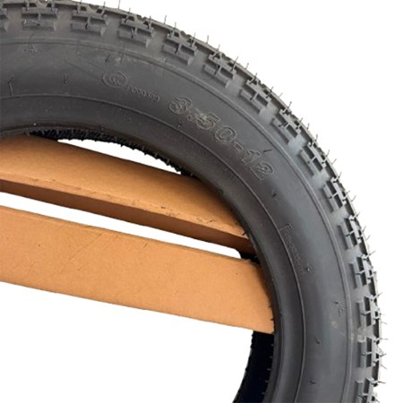 Anvelope si camere - Cauciuc 3.50-12 compatibil biciclete, triciclete si scutere electrice
