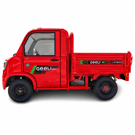 Triciclete Electrice - Cvadriciclu electric fara permis, E-TRUCK, 3000W, 25 km/h, 72V 120Ah Litiu, autonomie 100 km bena basculabila