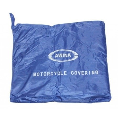 Accesorii si Piese - Husa scuter si motocicleta, universala, banda elastica, albastru