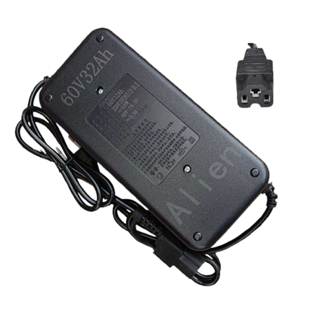 Incarcatoare - Incarcator tricicleta electrica 60V 32Ah, mufa Flat 3 pini, Plumb-Acid