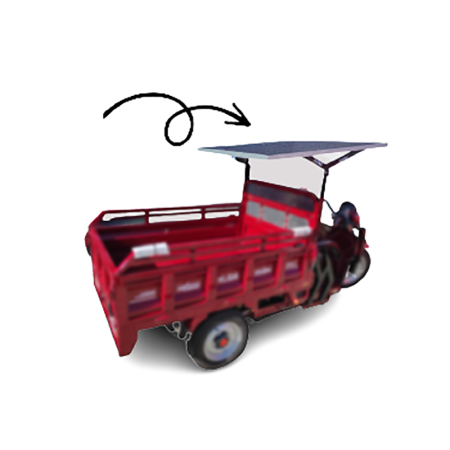 Kit Panou Solar incarcare pentru triciclu electric GL18000 - V2 - 320W [0]