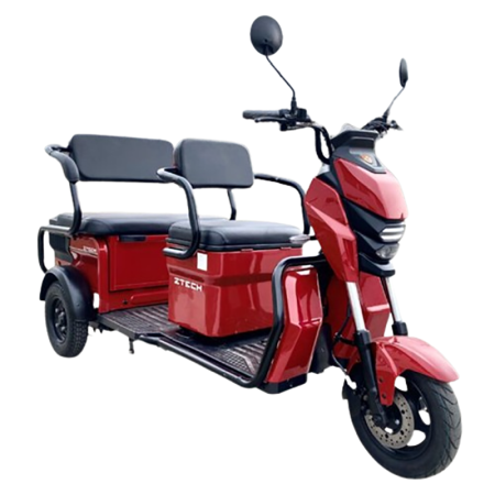 Triciclete Electrice - Tricicleta electrica 3 locuri, 1500W, 72V 20Ah, fara permis, Z-Tech ZT 31 N