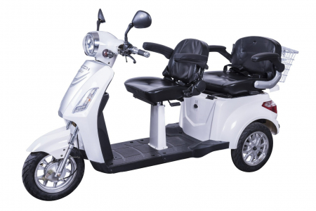 Tricicleta electrica adulti 2 locuri ZT 18, fara permis, Z-Tech [4]