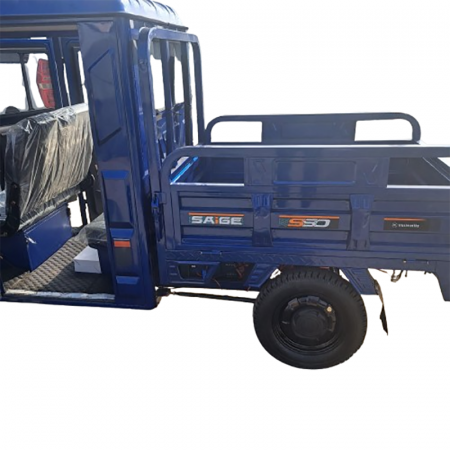 Tricicleta electrica, cabina dubla si remorca, fara permis 2000W, 25km/h [4]