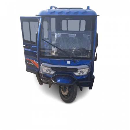 Tricicleta electrica, cabina dubla si remorca, fara permis 2000W, 25km/h [6]
