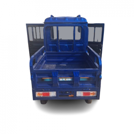 Tricicleta electrica, cabina dubla si remorca, fara permis 2000W, 25km/h [7]