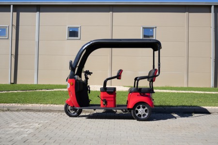 Tricicleta electrica OPTIMUS MAX 1000W, 72V 20 Ah, 25km/h, autonomie 50 km [6]