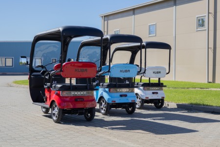 Tricicleta electrica OPTIMUS MAX 1000W, 72V 20 Ah, 25km/h, autonomie 50 km [29]