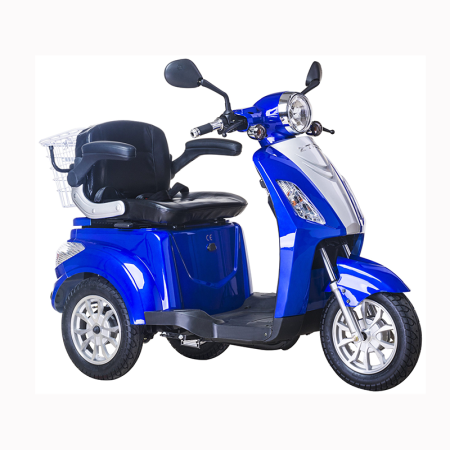 Triciclete Electrice - Tricicleta electrica ZT 15F fara permis, 500W, 50km autonomie, Z-Tech