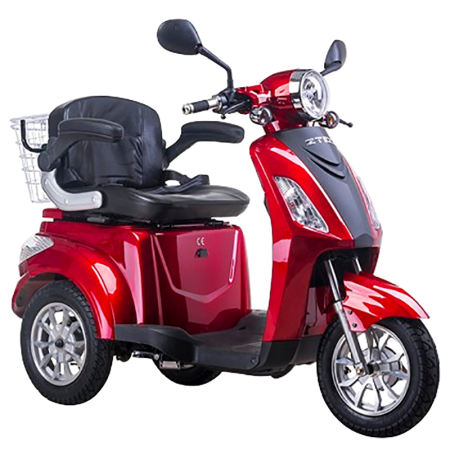 Triciclete Electrice - Tricicleta electrica ZT 15F fara permis, 500W, 50km autonomie, Z-Tech