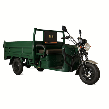Triciclete Electrice - Triciclu electric de marfa basculabil cu cabina, 3900W, viteza 25km/h, baterii 60Ah, basculare hidraulica, nu necesita permis, AMR DUMP