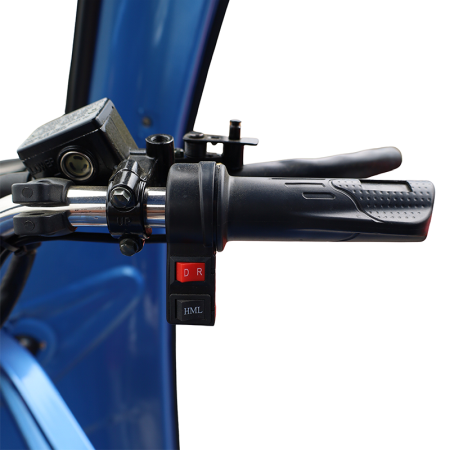 Triciclu electric de marfa basculabil cu cabina, 3900W, viteza 25km/h, baterii 80Ah, nu necesita permis, JP1500 [2]