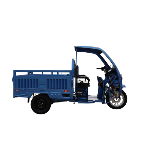 Triciclu electric de marfa basculabil cu cabina, 3900W, viteza 25km/h, baterii 80Ah, nu necesita permis, JP1500 [5]