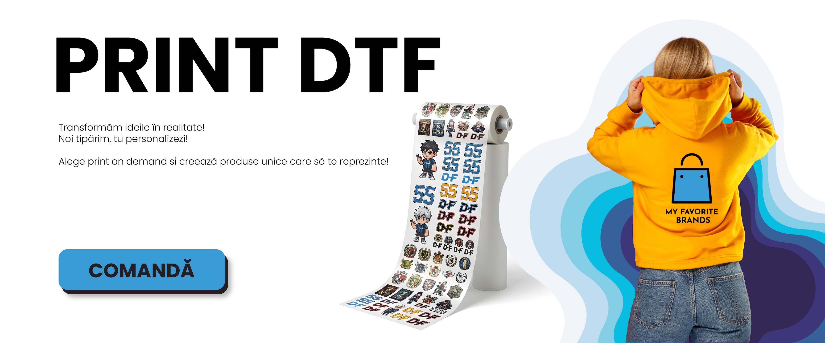 PRINT DTF PENTRU TINE
