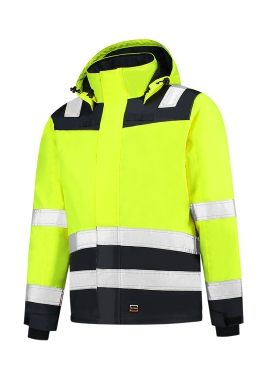 jacheta midi parka high vis bicolor [1]