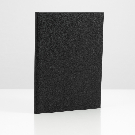 agende & caiete - agenda cross black - hartie de piatra