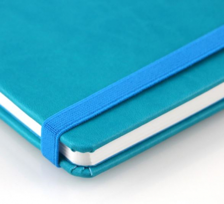 agende & caiete - agenda vivela turquoise - hartie de piatra