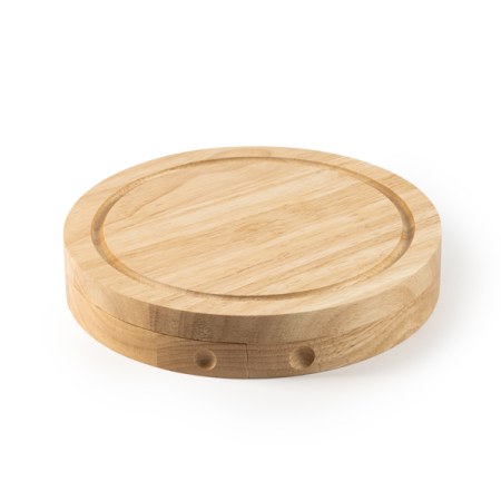 Cadouri & Casă - COMTE - set de brânzeturi cu 4 ustensile din oțel inoxidabil și mâner din lemn