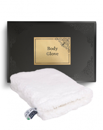 cosmetice - manusa pentru curatarea corpului