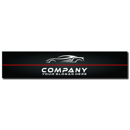 AUTO ESSENTIALS - placută auto personalizată