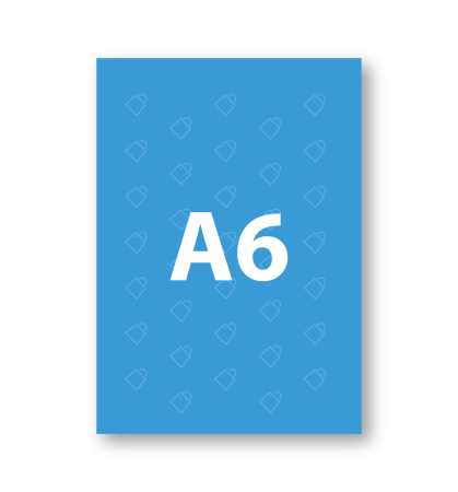 dimensiuni mici - print A6 personalizat – 105 × 148 mm