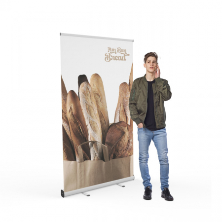 SISTEME EXPOZITIONALE - roll-up banner VISION 120