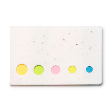 agende & caiete - SENSE - notes din hârtie reciclată și degradabilă cu semințe 