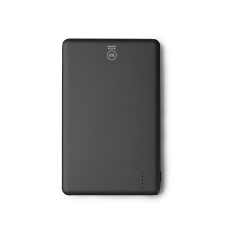 accesorii tech - TERIUM - baterie magnetică externă de 5000 mAh cu funcție de încărcare wireless