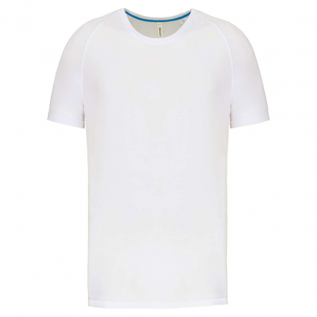 bărbați - tricou recycled sport alb