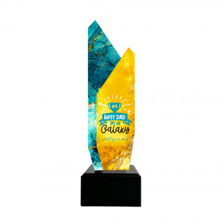 trofee - trofeu acryl turcuaz