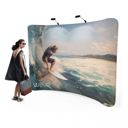SISTEME EXPOZITIONALE - wave curb 325