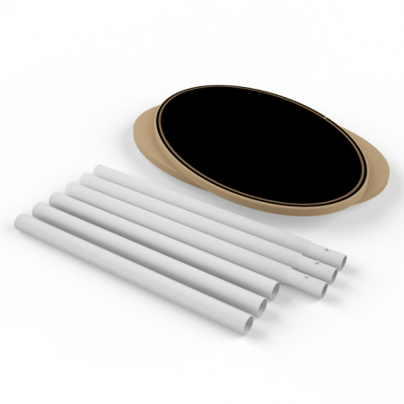 wave desk oval [4]