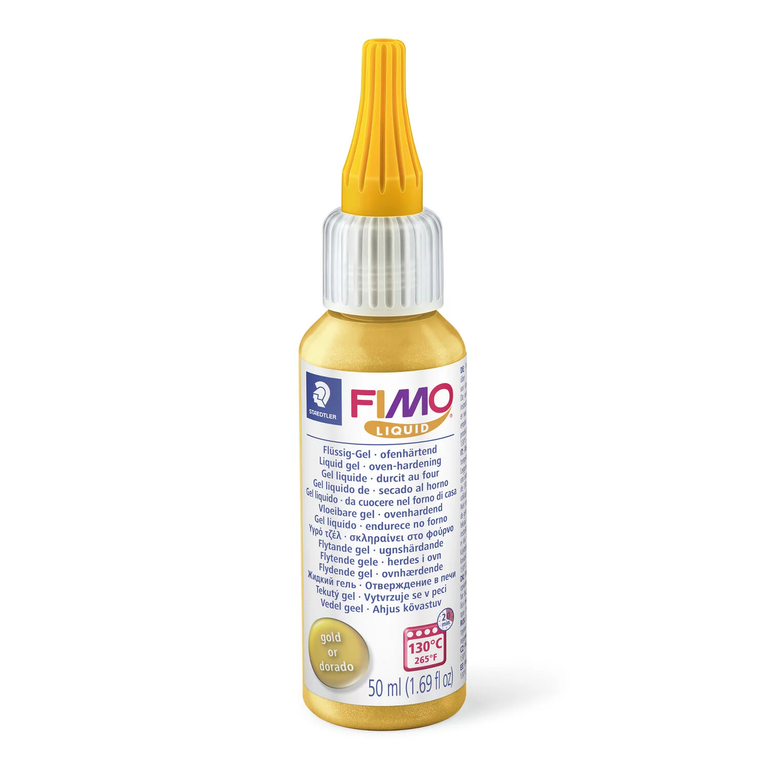 Fimo Liquid Gel Decor Gold 50ml [3]