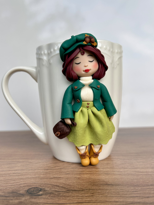 Olivia - Cana cu figurina [1]